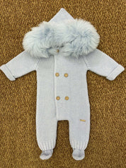Eskimo neonati con cappuccio in pelliccia Martin Aranda