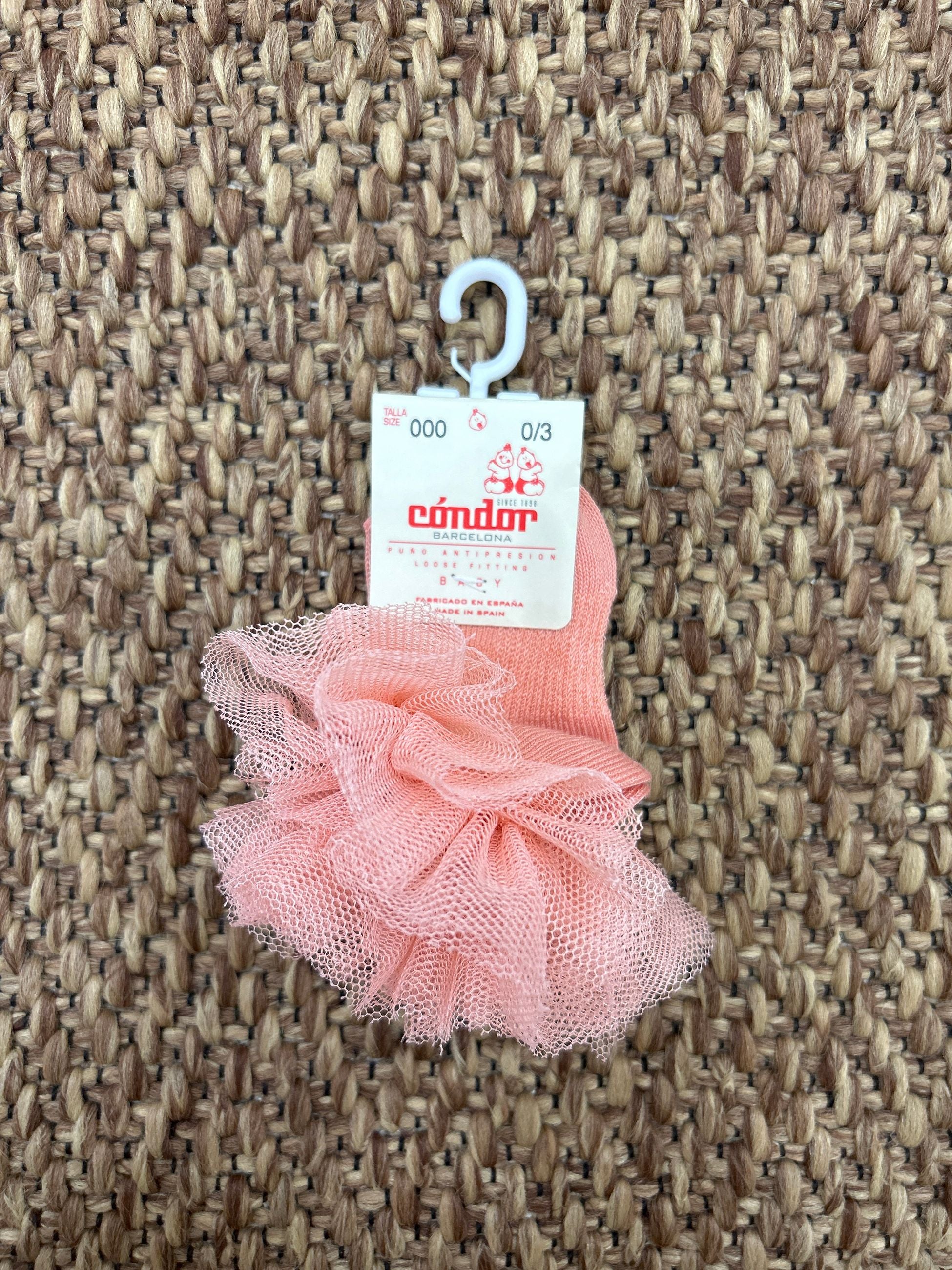 Calzini bimba corto con tulle Condor