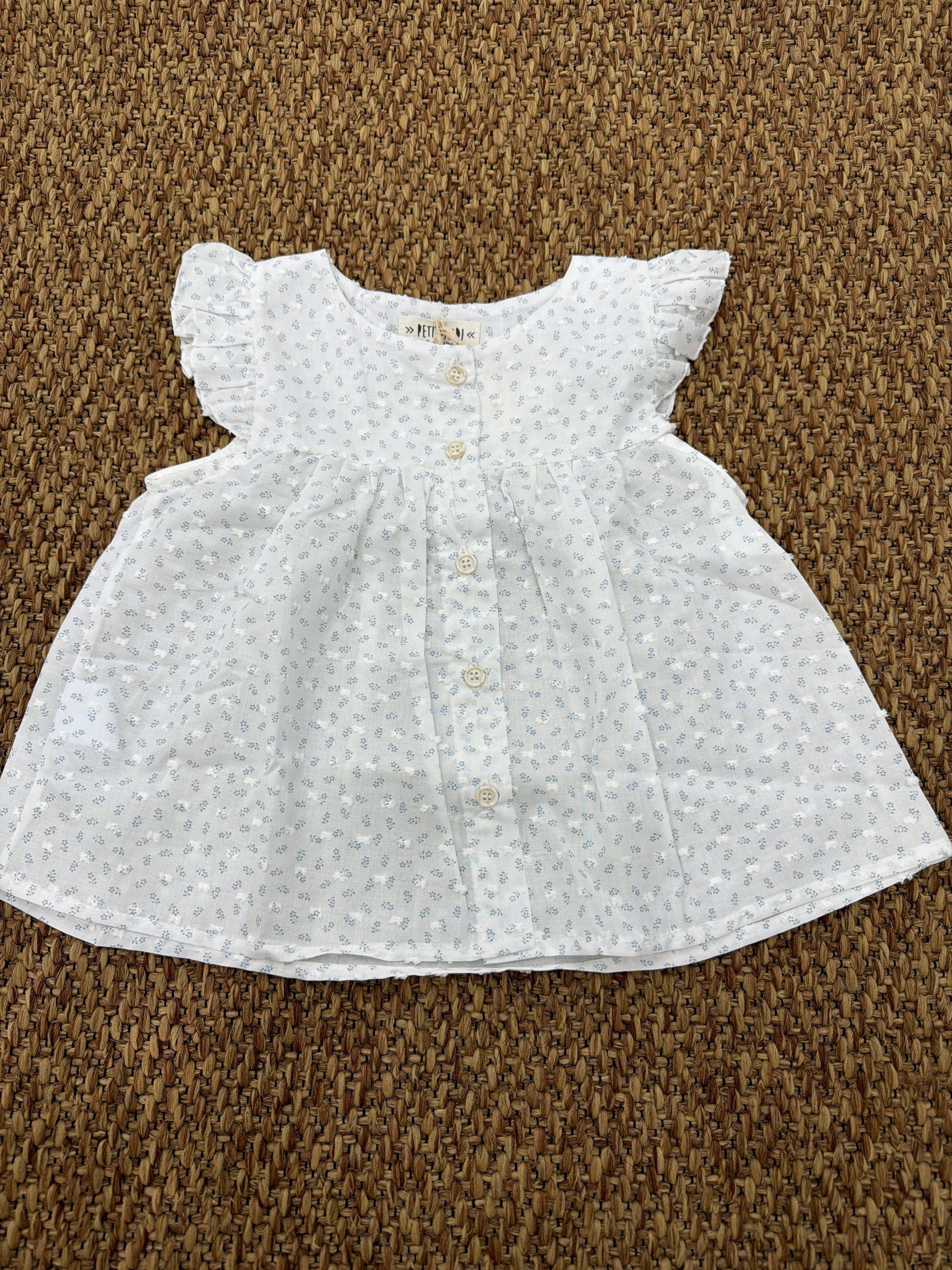 Camicia bambina a fantasia Petit Indi