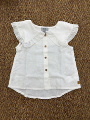 Camicia bambina manica rouches Jose Varon