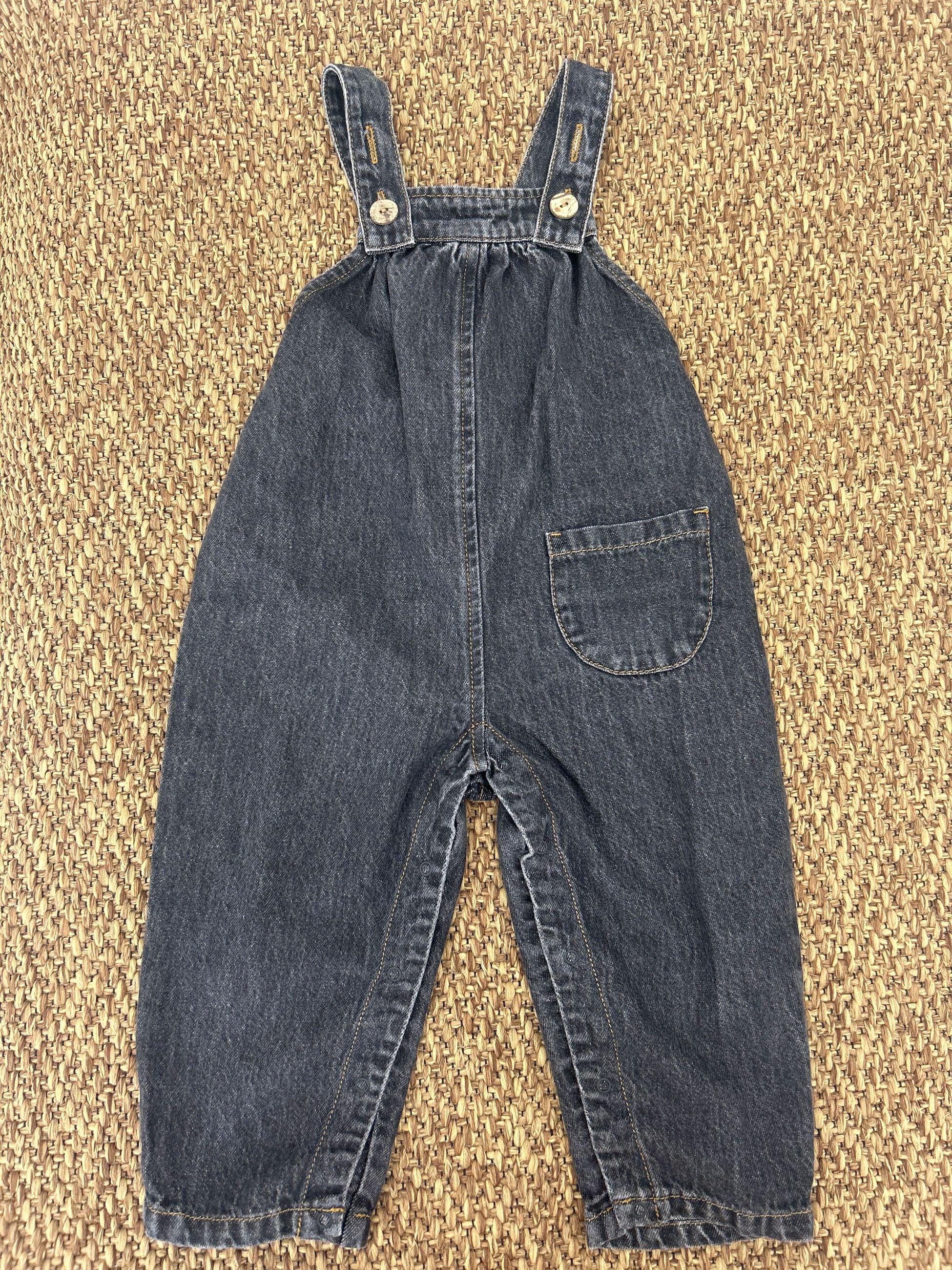 Salopette bimbi in denim Play Up