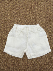 Shorts bambino in lino Play Up