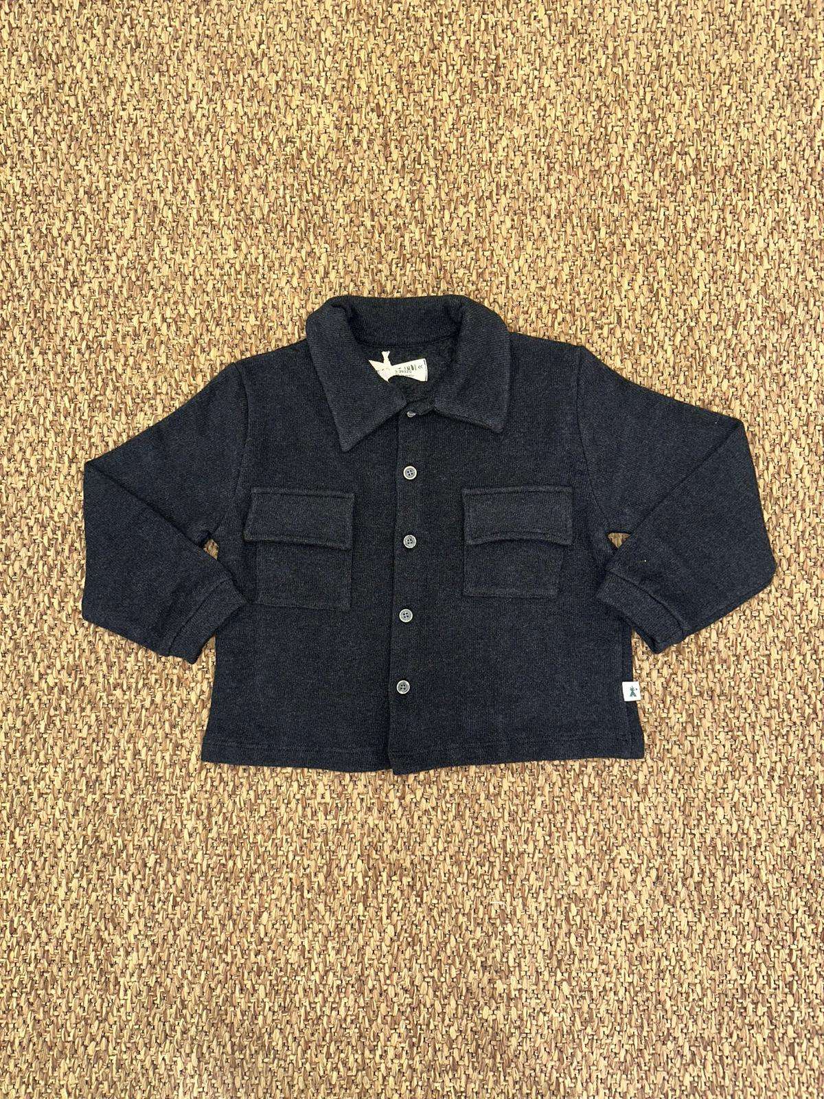 Camicia bambino con tasconi Petit Indi