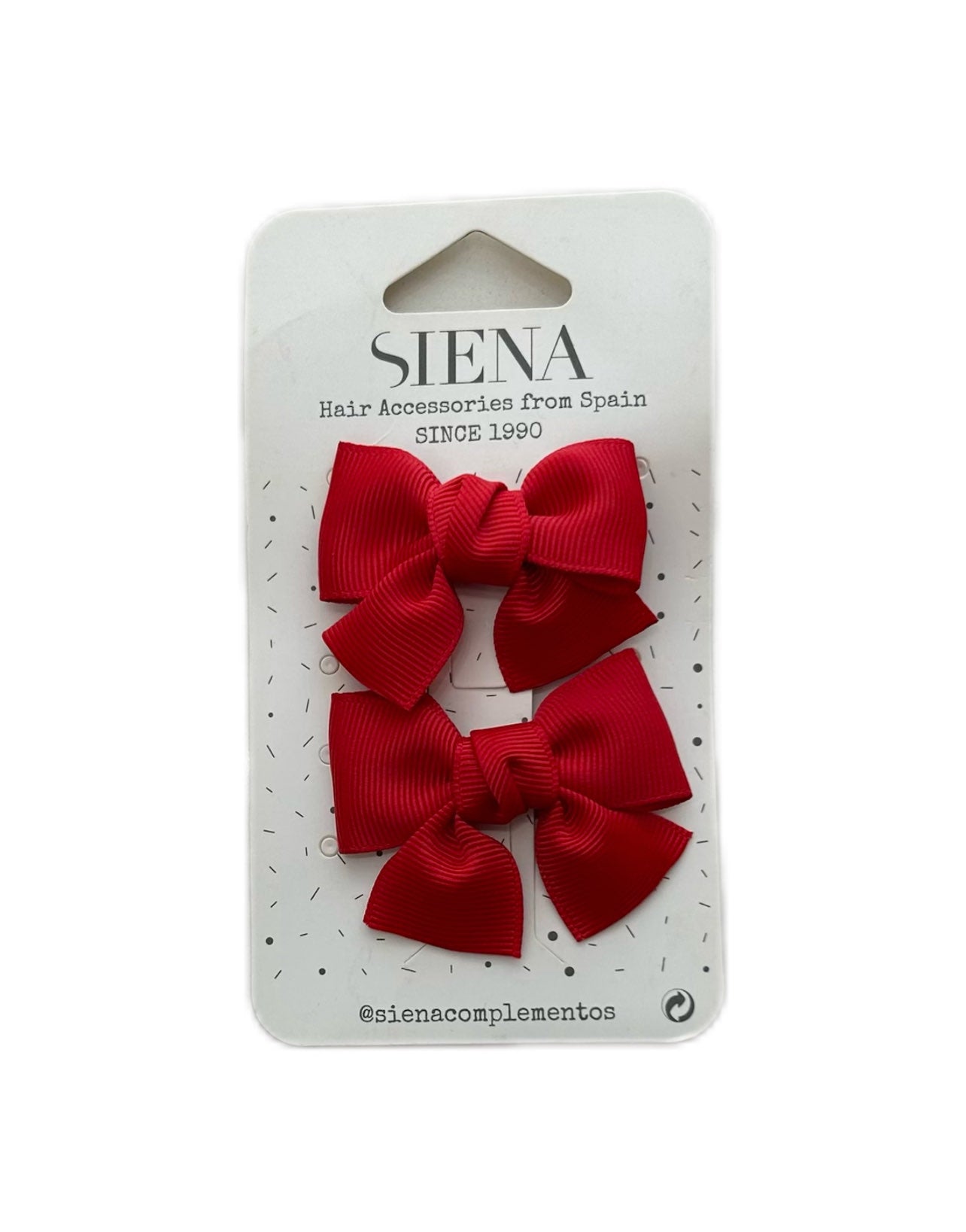 Molletta bimba con fiocchetto Siena