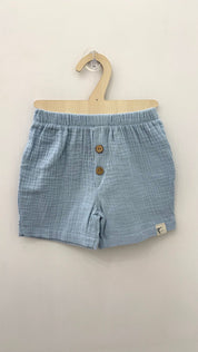 Short bambino in lino Calamaro
