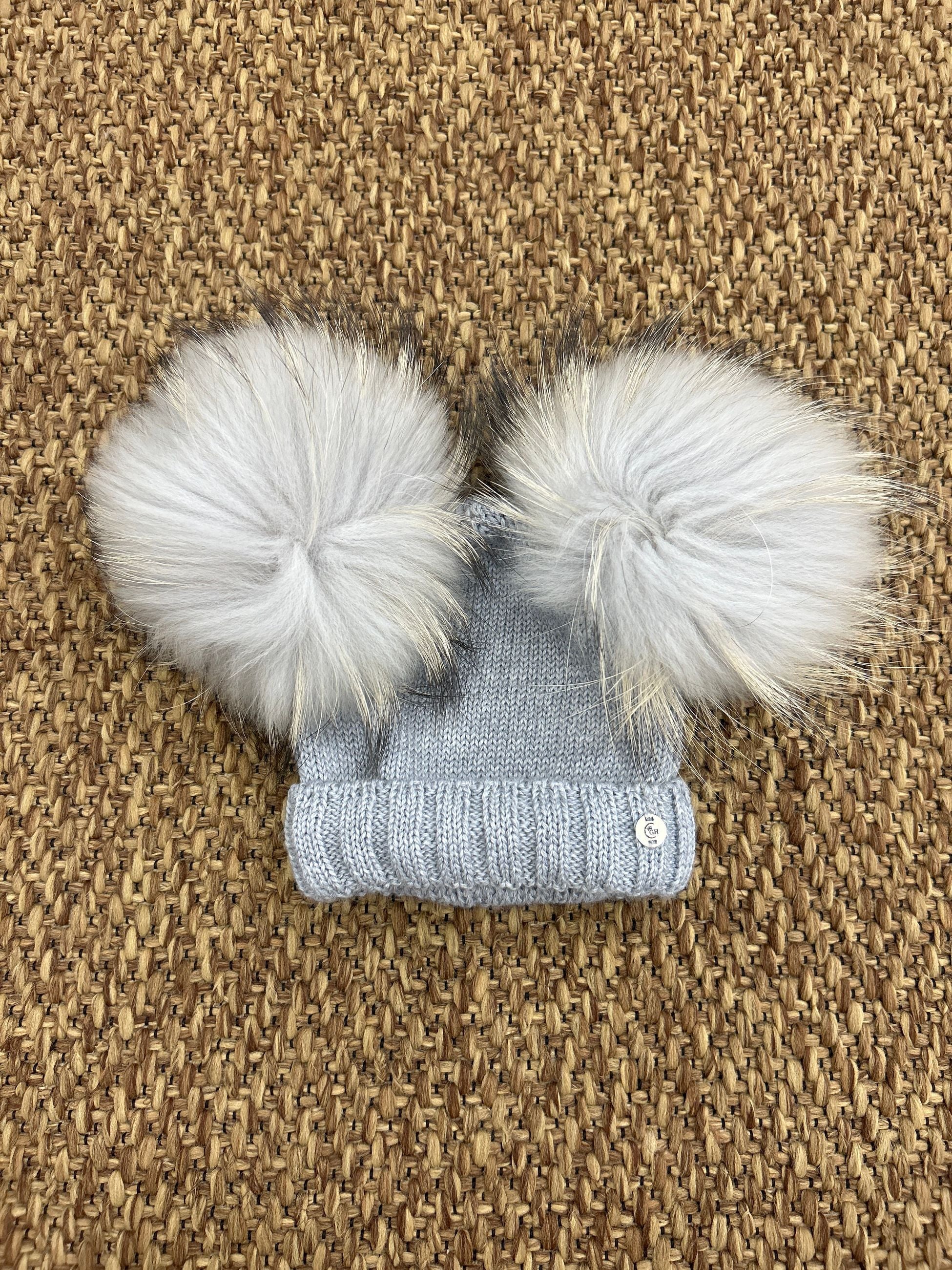 Cappellino bimbi lana pon pon Gio Higuamy
