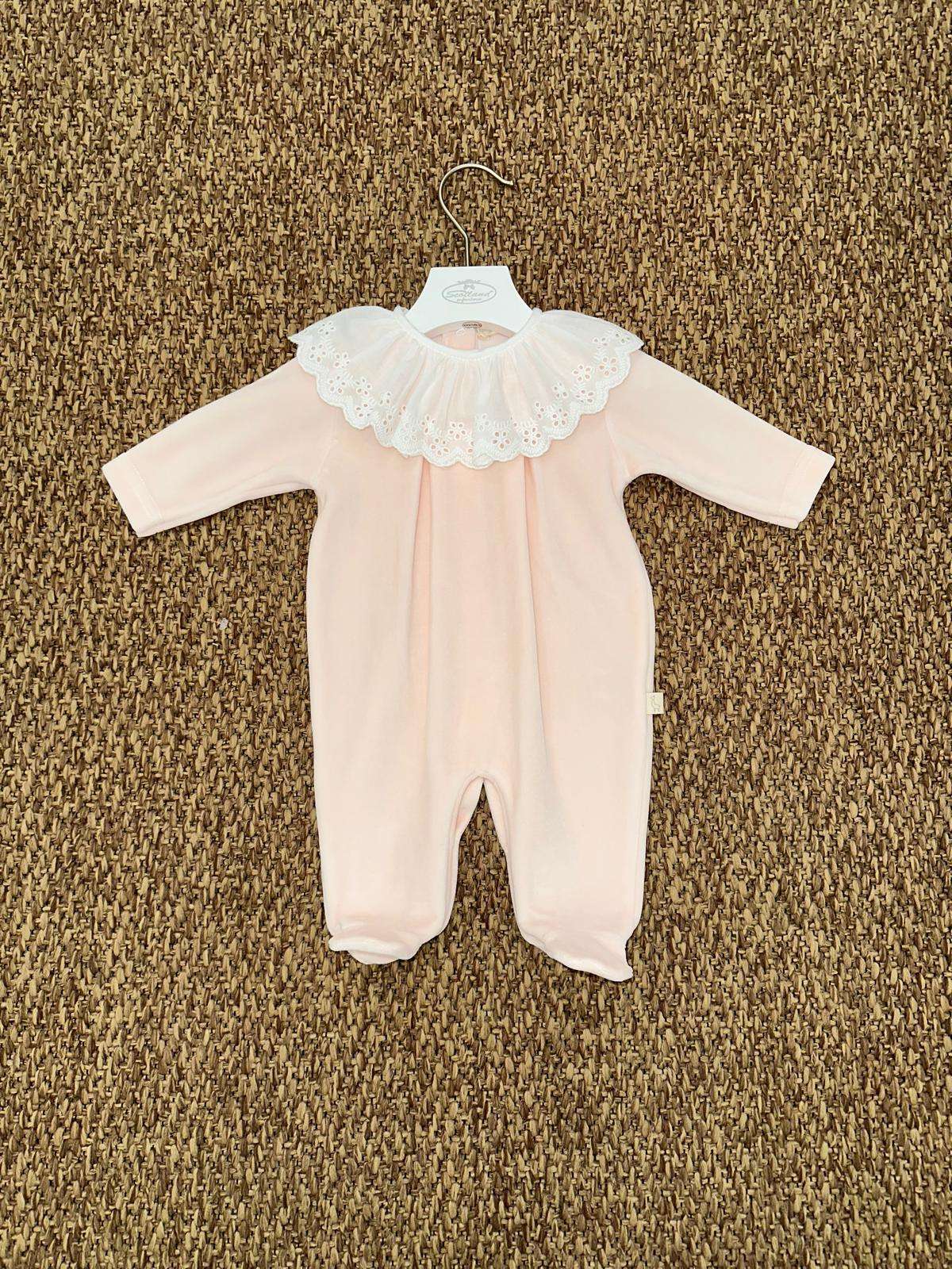 Tutina neonata collo volant Baby Gi