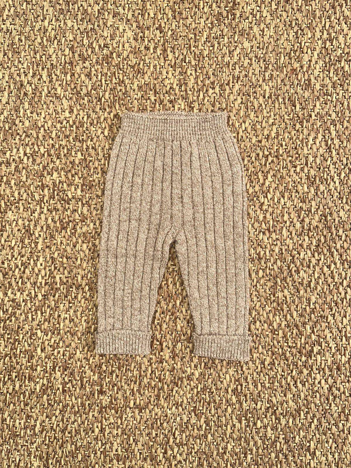 Pantalone bambini in lana a costine Wedoble