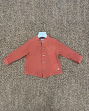 Camicia bambino con colletto alla coreana Jose Varon