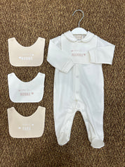 Tutina neonati con 4 bavette Nanan