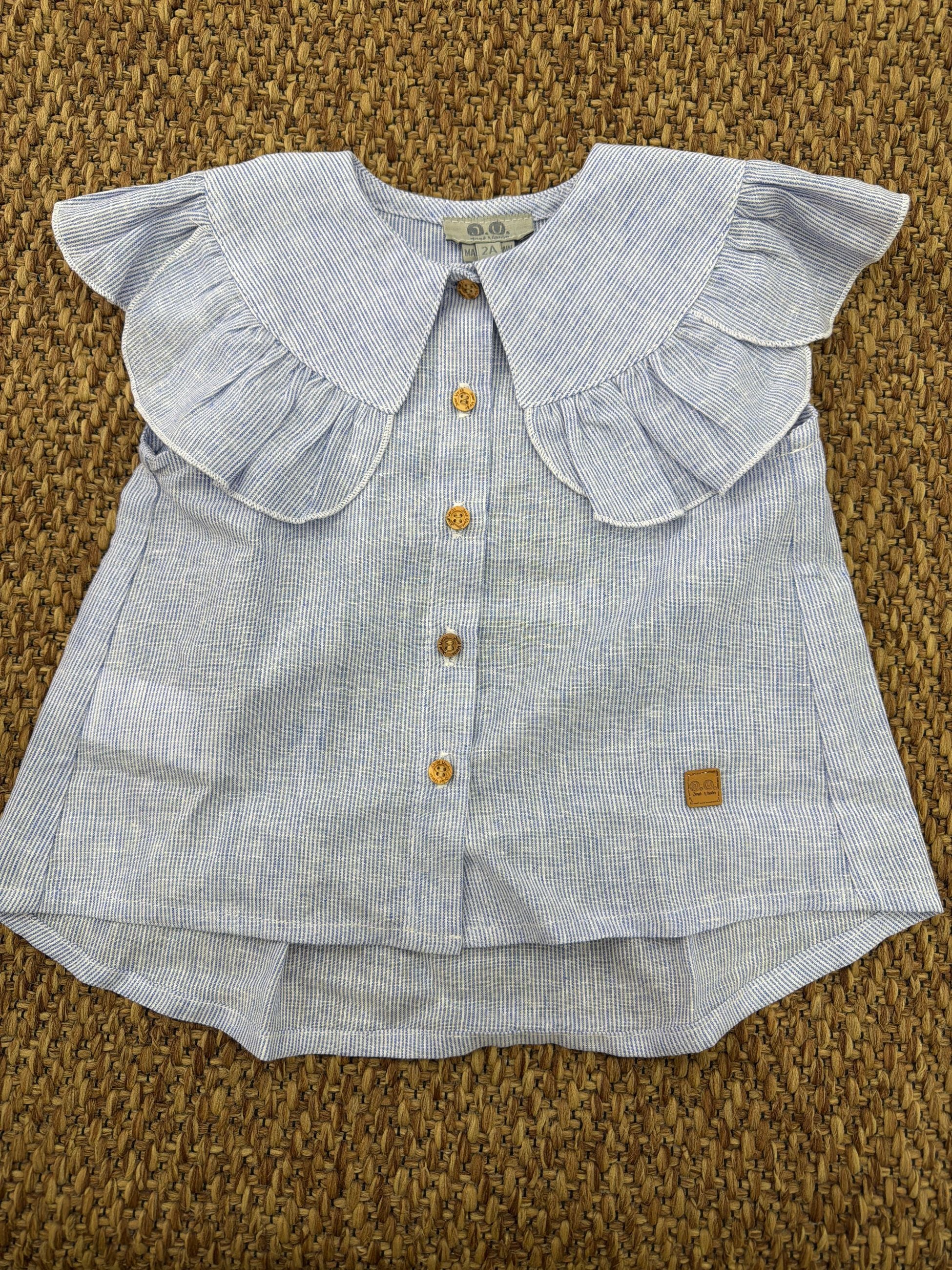 Blusa bimba collo grande volant Jose Varon