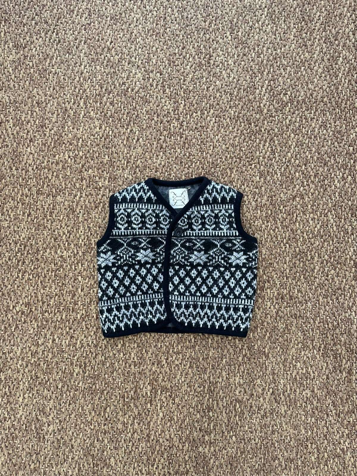 Gilet bambino motivo geometrico Fiorile