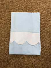 Coperta neonati con orlo petalo Pappa e Latte