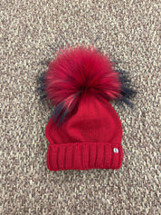 Cappellino bimbi lana pon pon Gio Higuamy