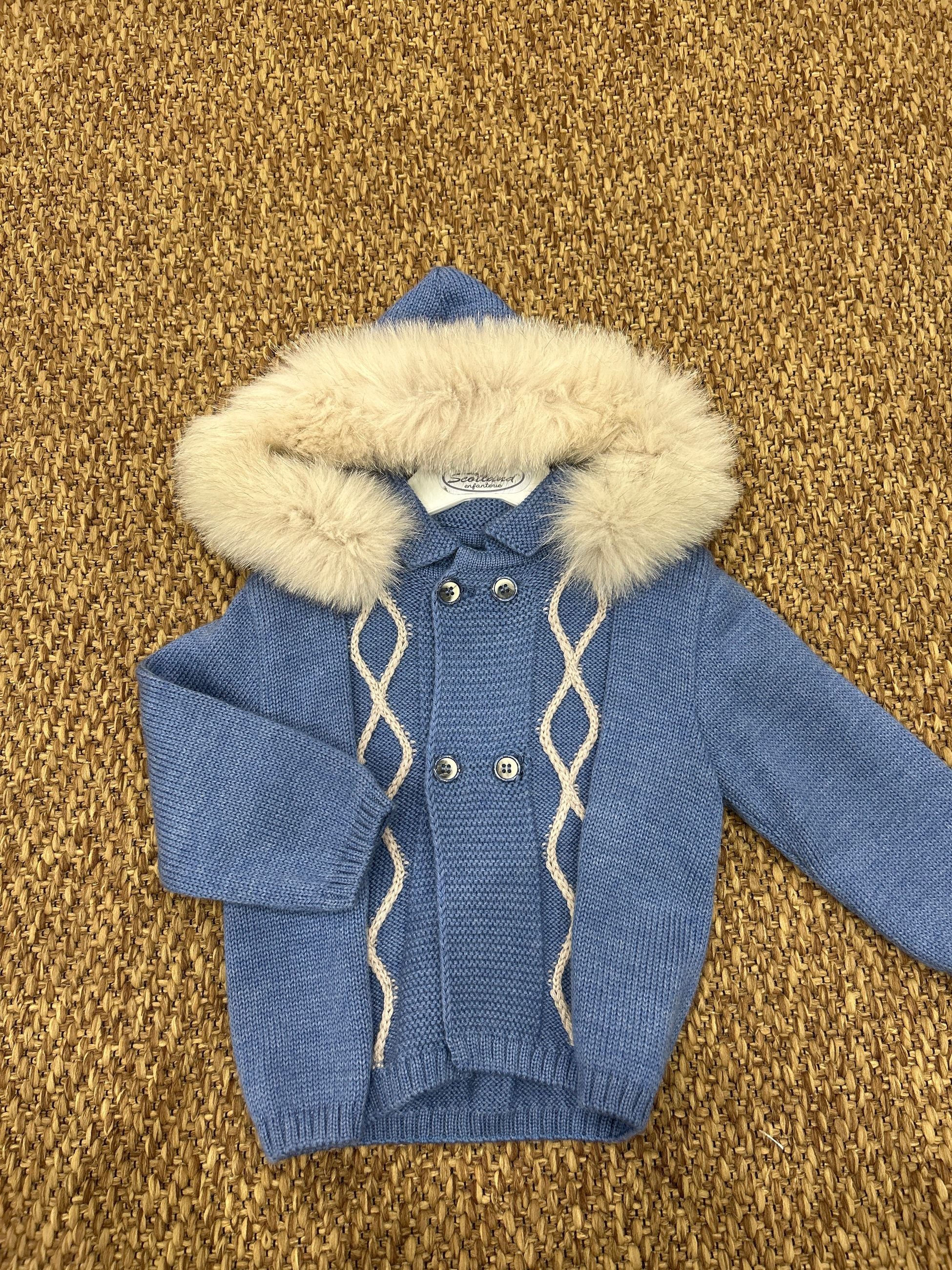 Cappotto bimbi con pelliccetta Marlù