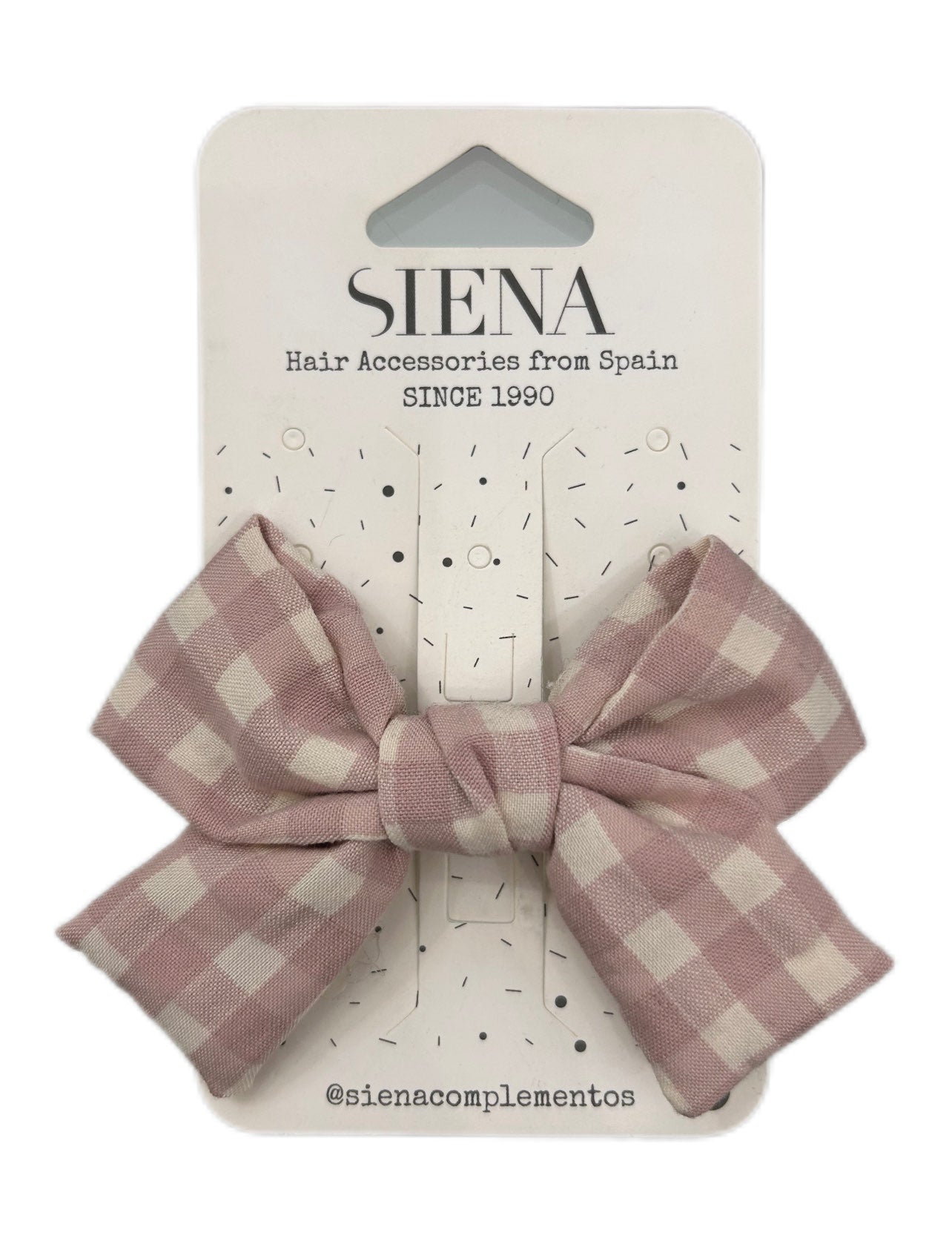 Molletta bimba con fiocco grande Siena