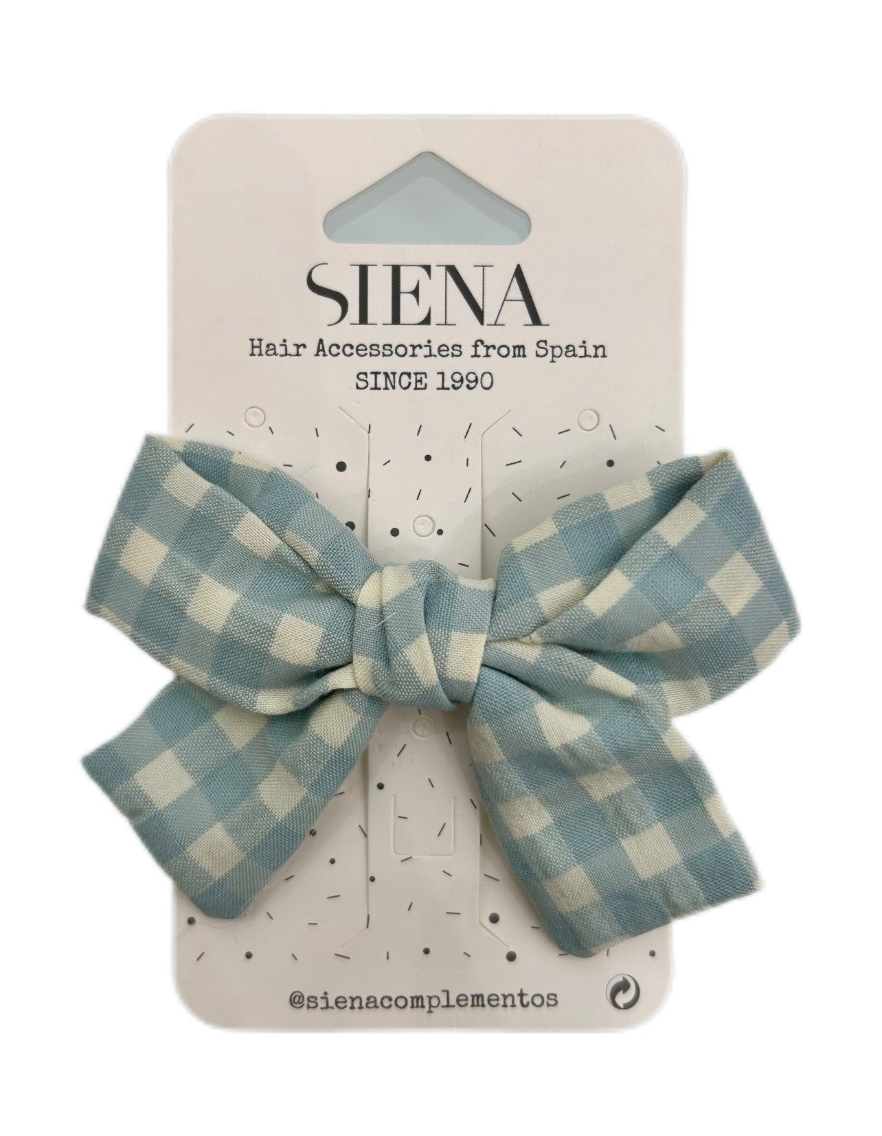 Molletta bimba con fiocco grande Siena