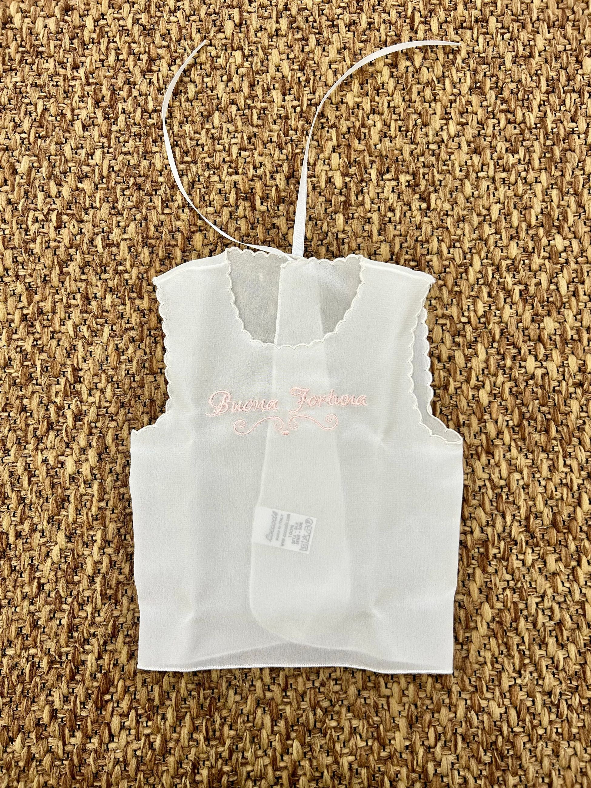 Camicia fortuna ricamo "Buona Fortuna" Cocodè