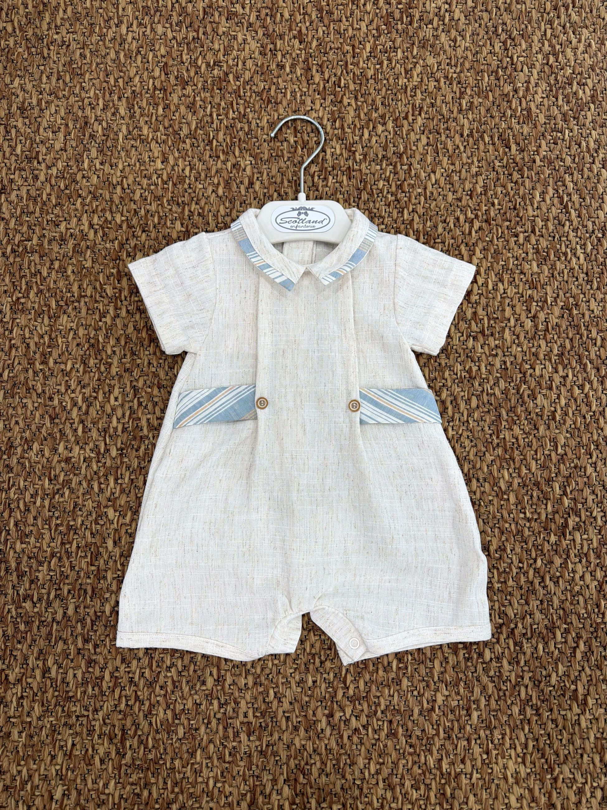 Pagliaccetto neonati con dettagli cielo Baby Vip