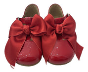 Scarpetta bimba ballerina in vernice con fiocco Panyno