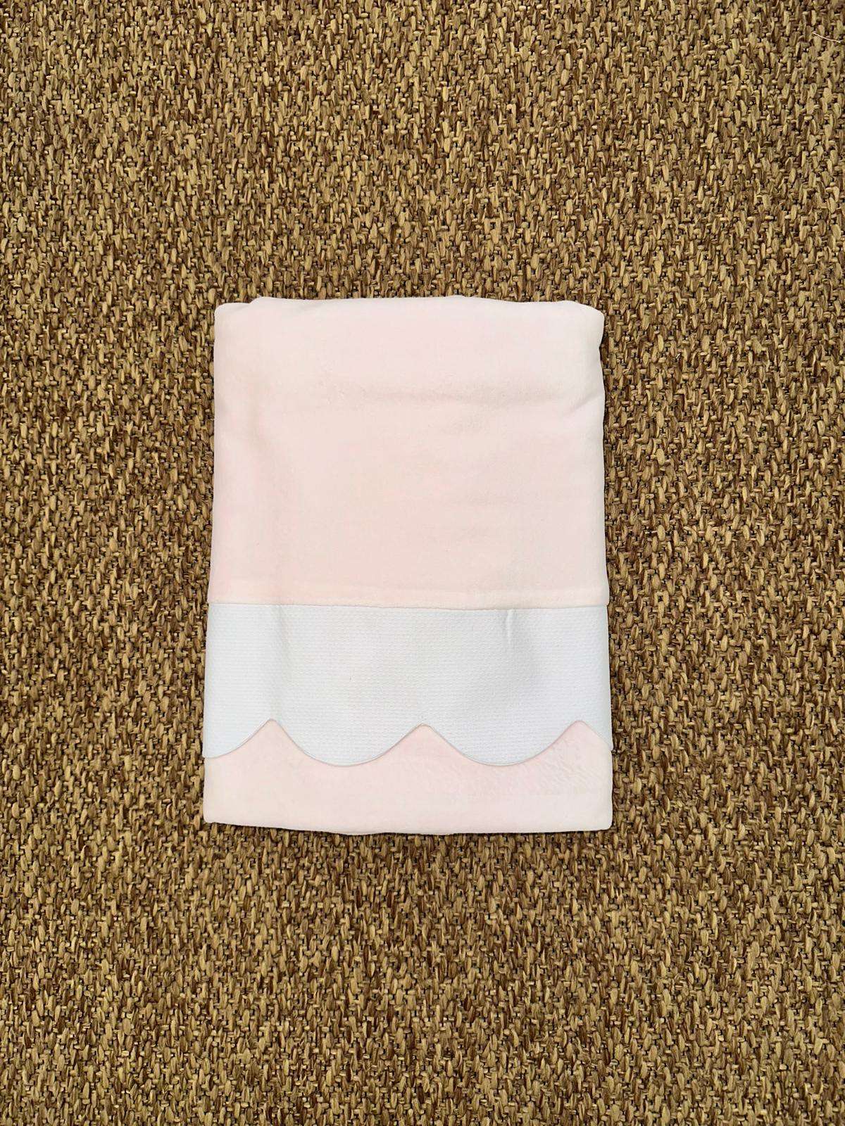 Copertina neonati con orlo Pappa e Latte