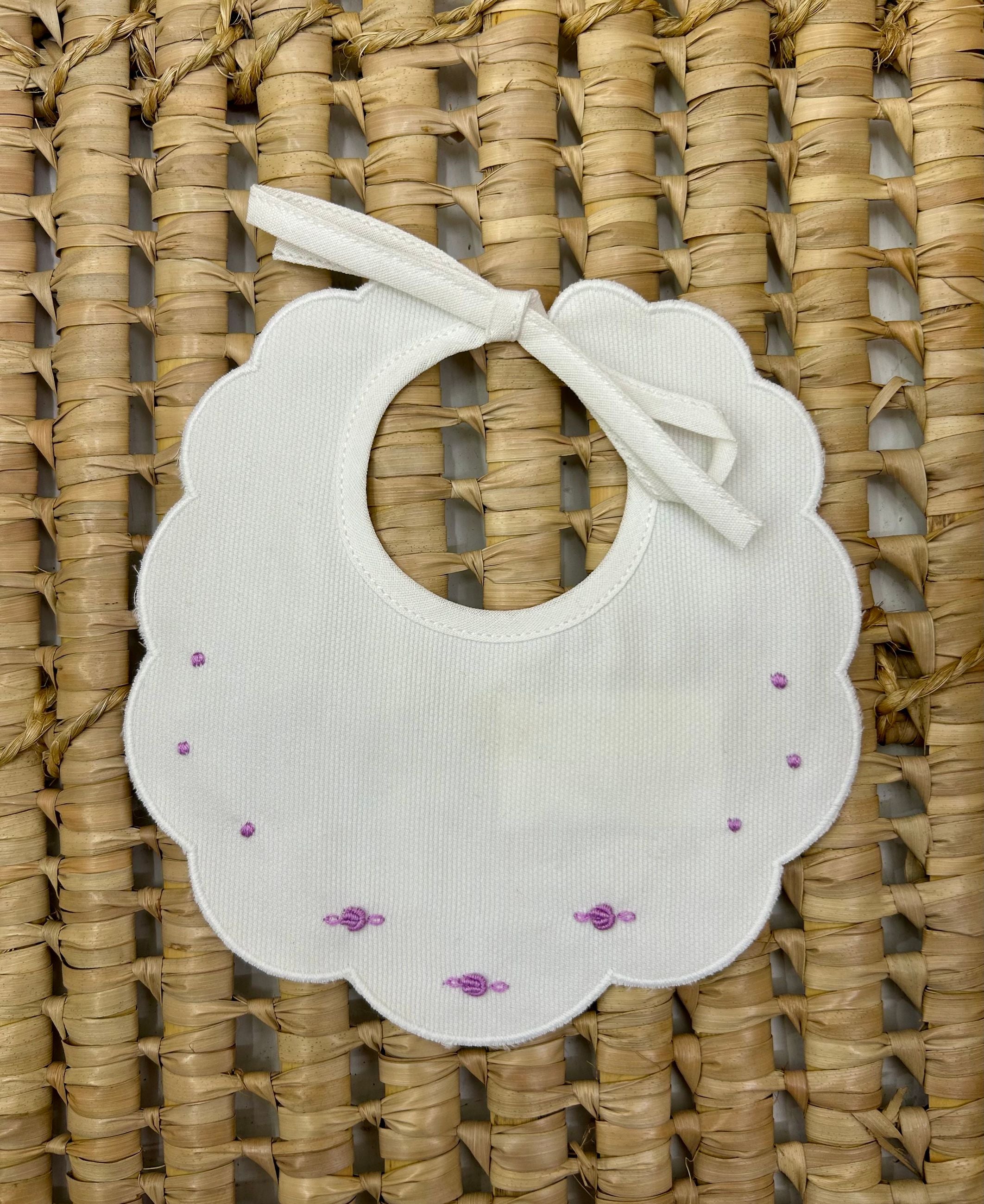 Bavetta neonata bocciolo Artigian Baby
