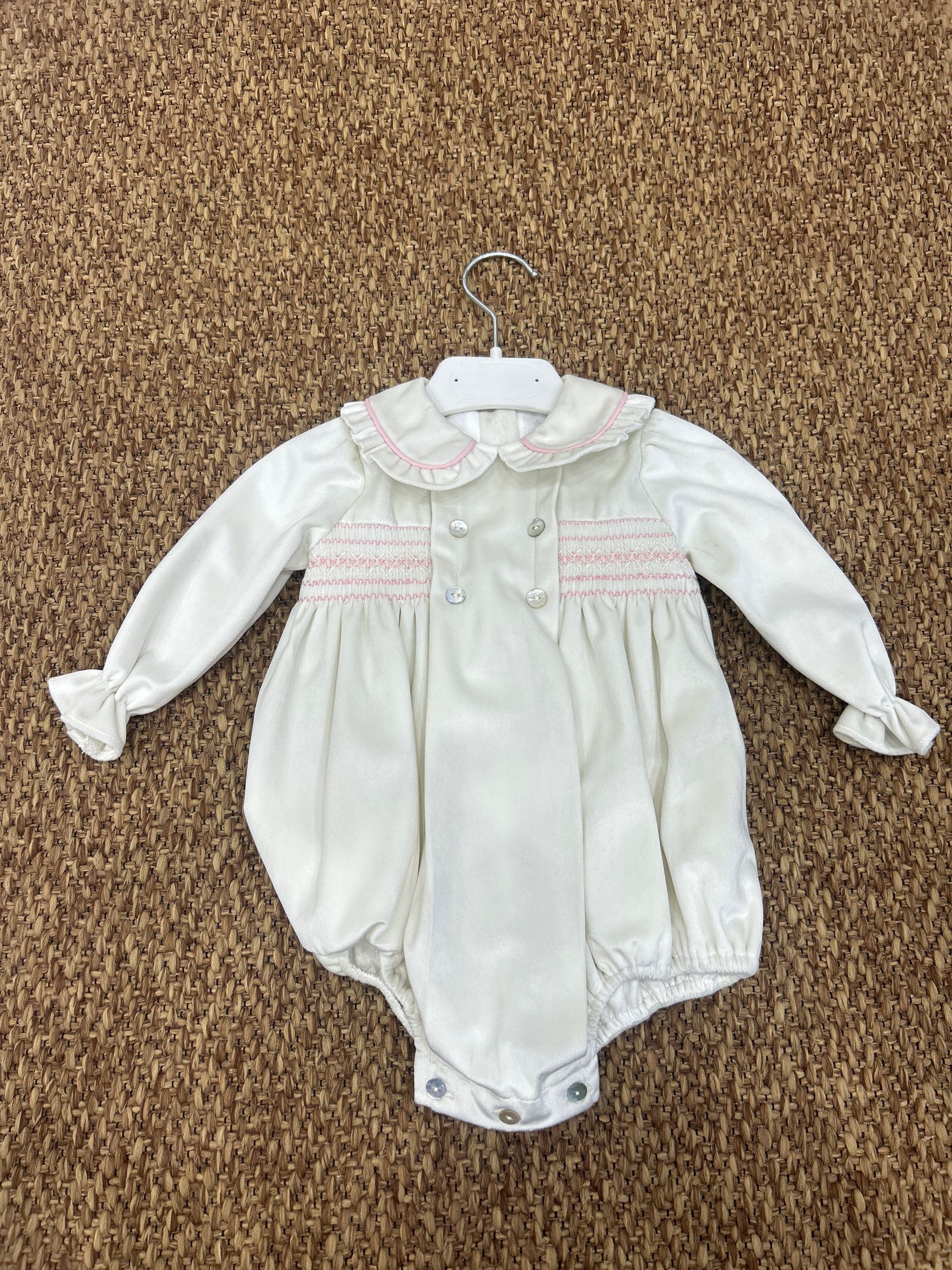 Pagliaccetto bimba collo rouches Fofettes