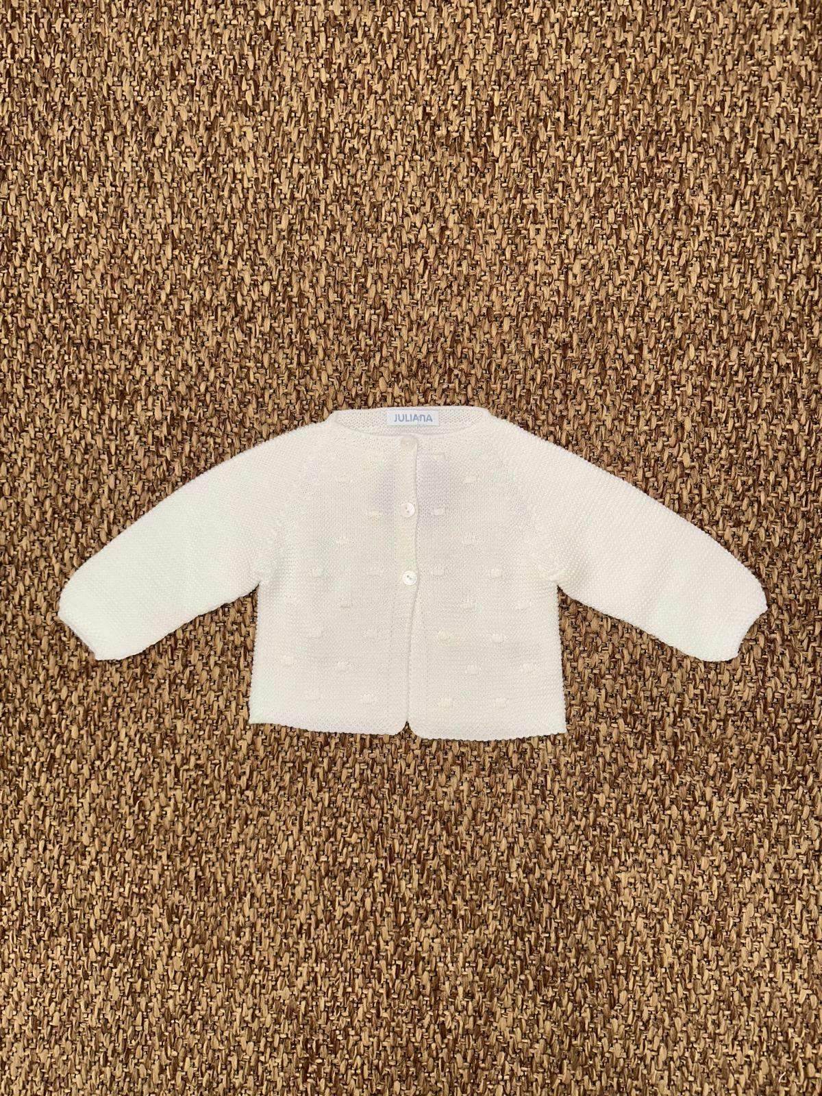 Giacchino bambina con collo rotondo Juliana