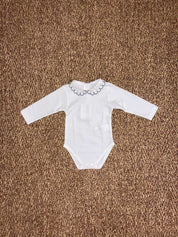 Body neonati con colletto ricamato Cocodè