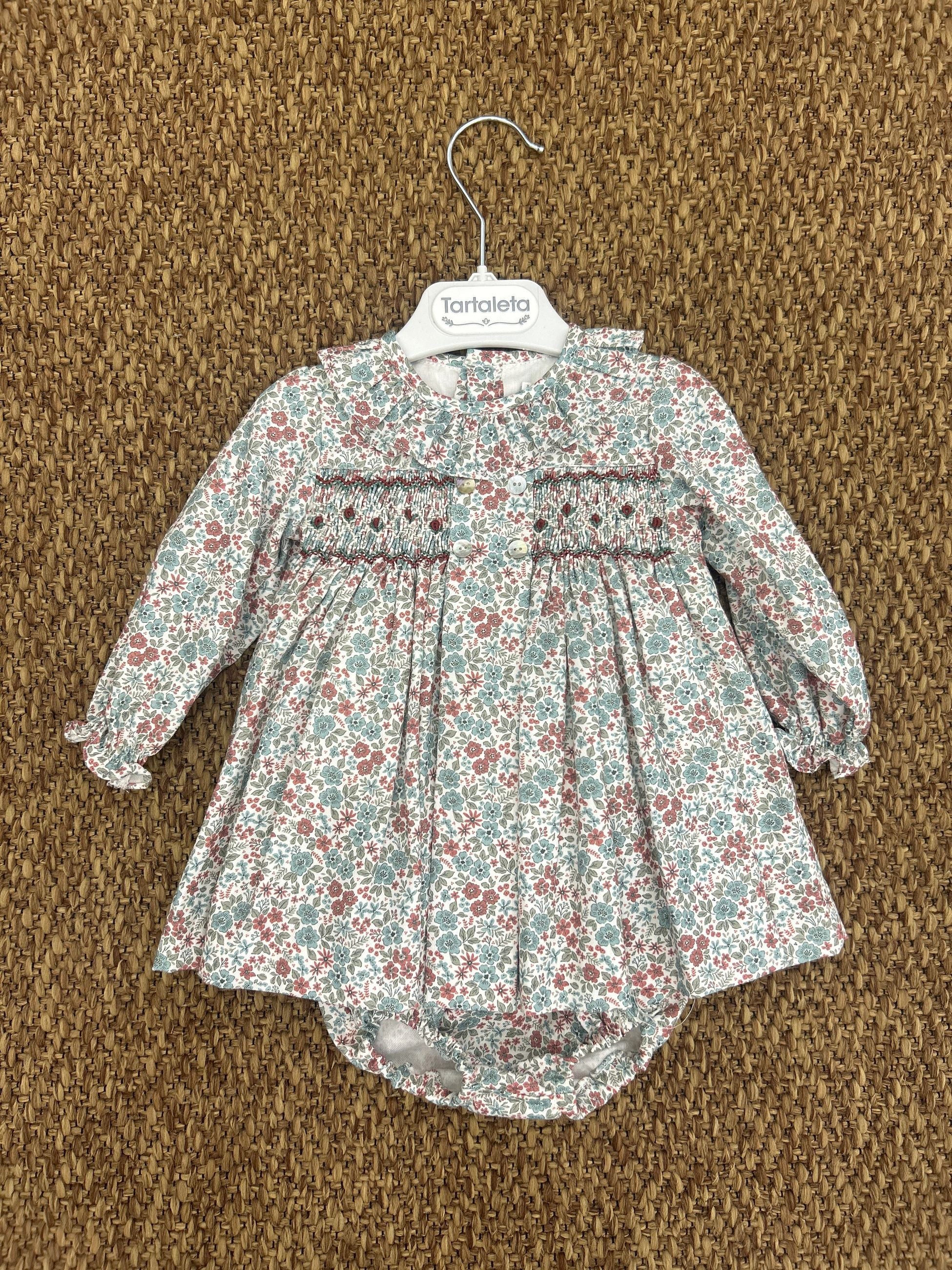 Completo bimba 2pz fiorellini Tartaleta