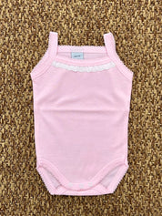 Body neonata con merletto Babidu