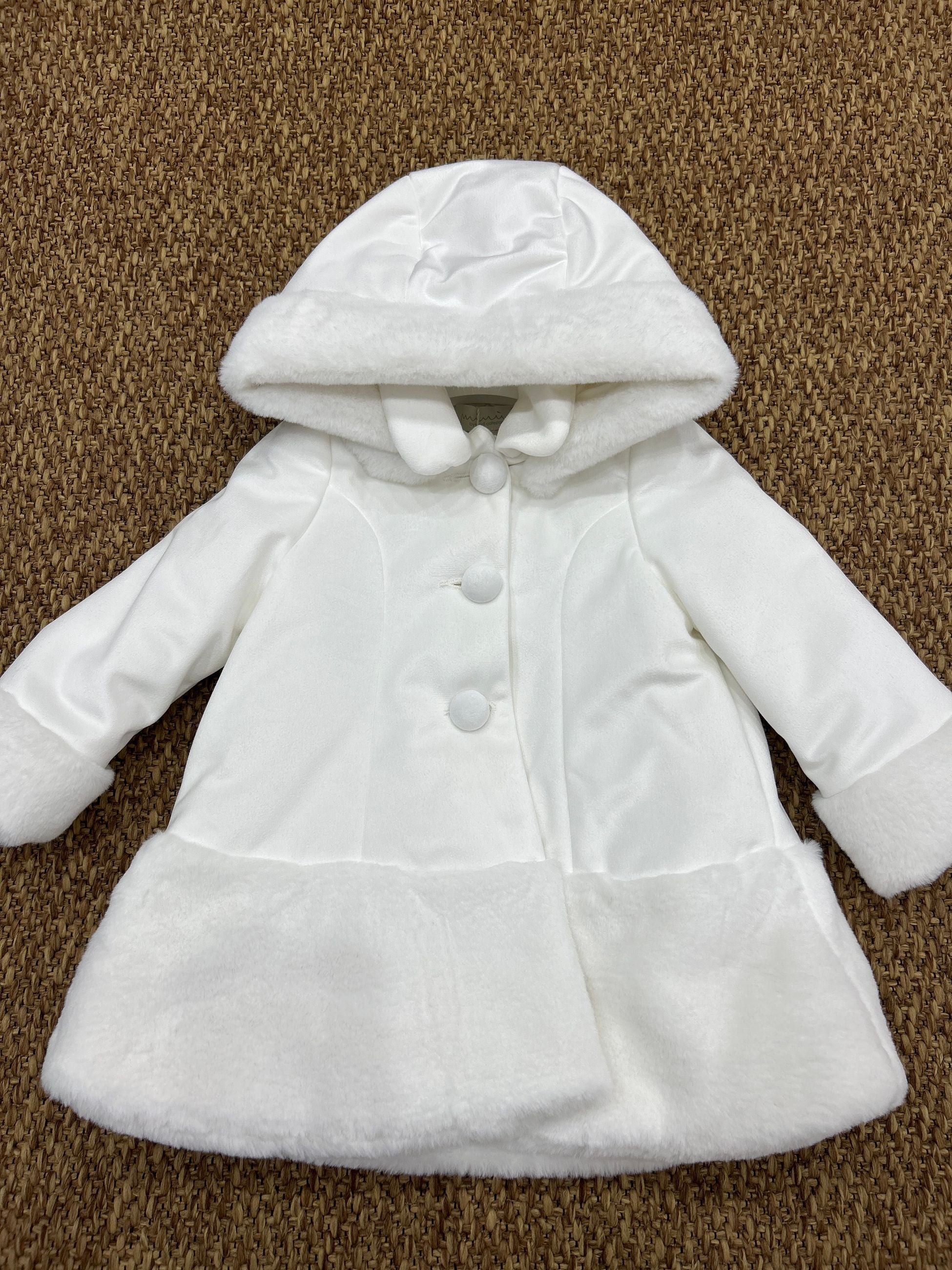 Cappotto bimba con pelliccietta Modì