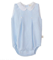 - Pagliaccetto 100% cotone in vichy BABY GI VY48G