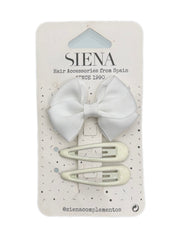 Set mollette bimba con fiocco Siena