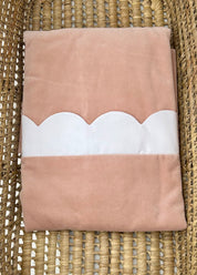 Coperta culla in ciniglia Pappa e Latte