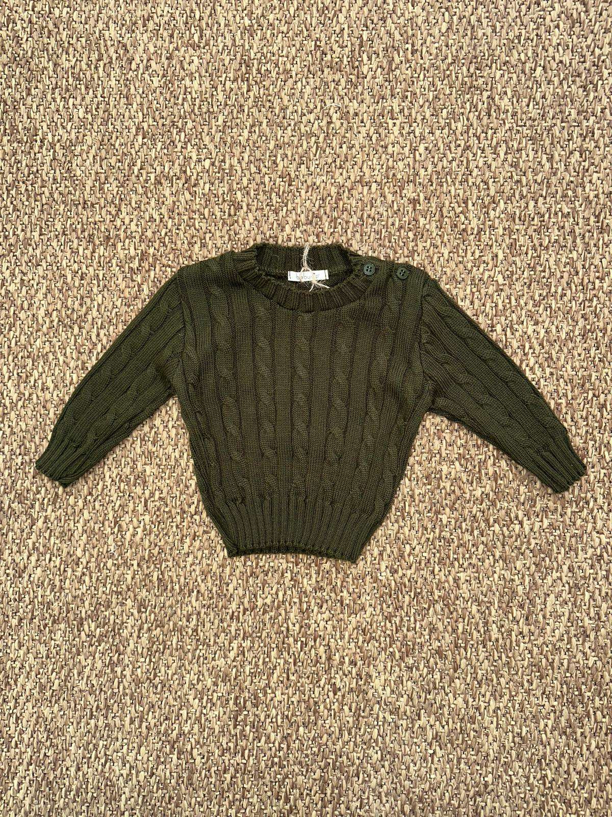 Maglioncino bambini trama trecce Baby Vip