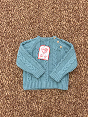 Maglioncino bimbi treccia Del Sur