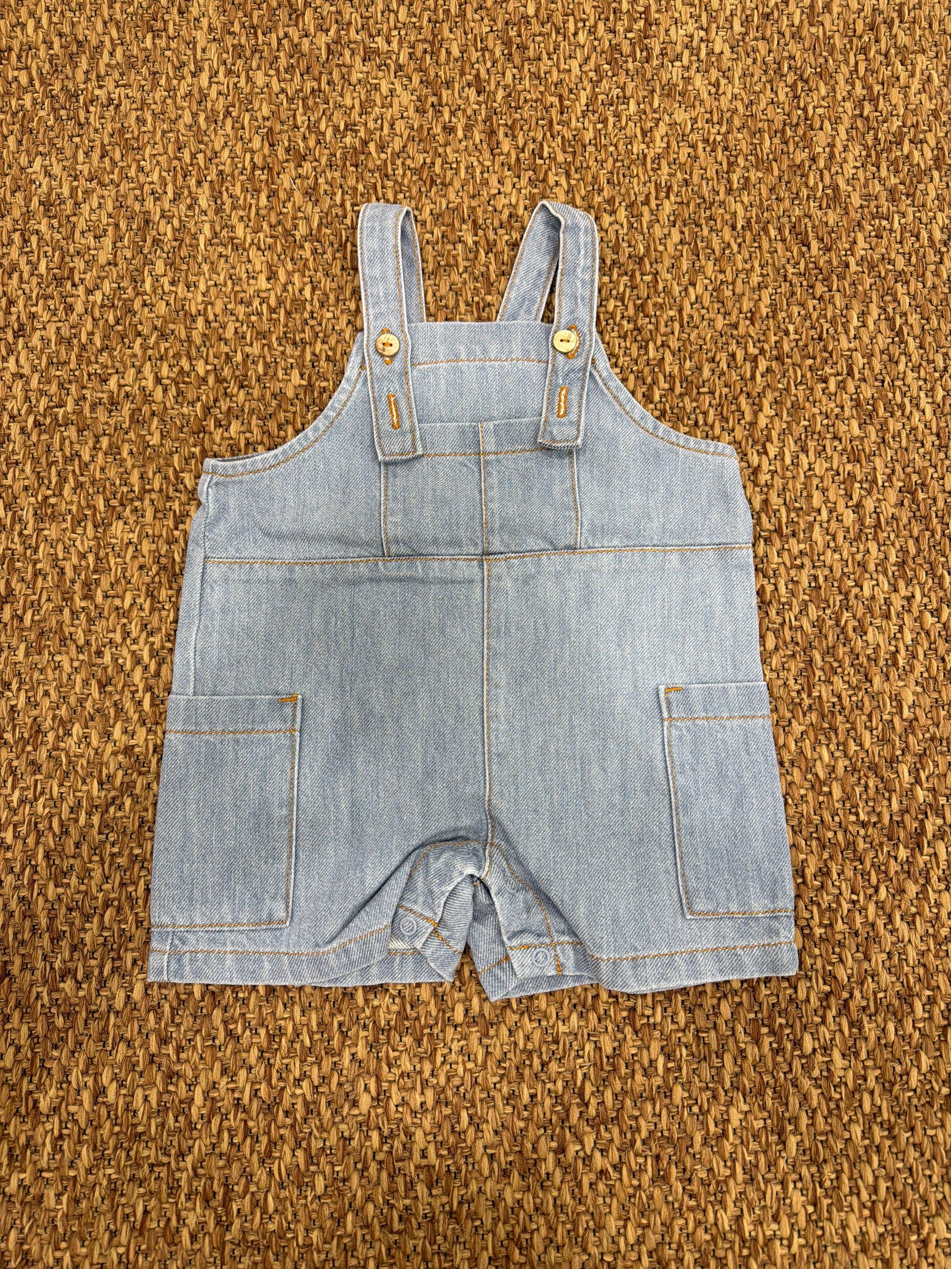 Salopette bambini in denim Play Up