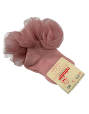 Calzini bimba corto con tulle Condor