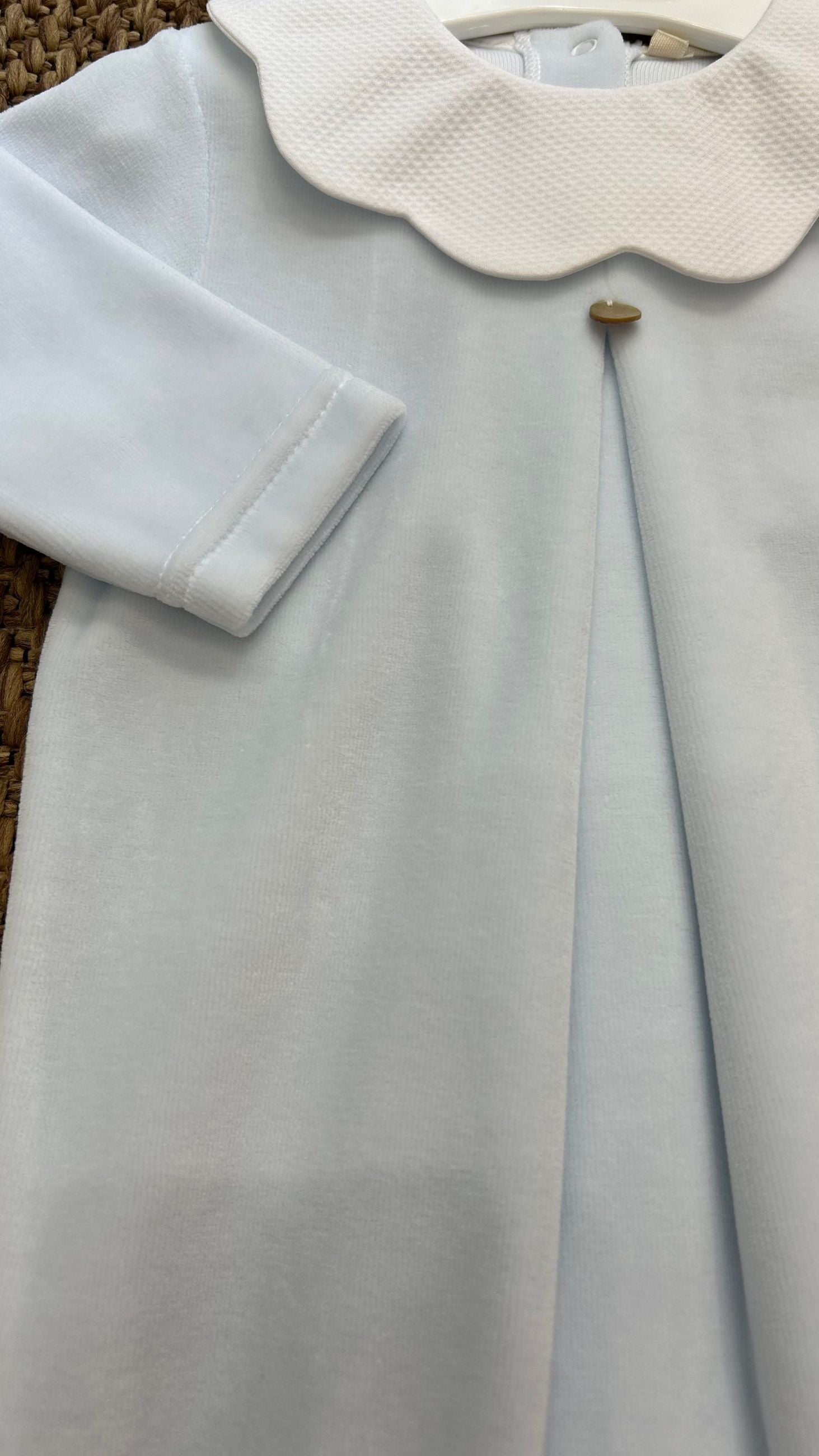Tutina in ciniglia collo nuvola Baby Gi
