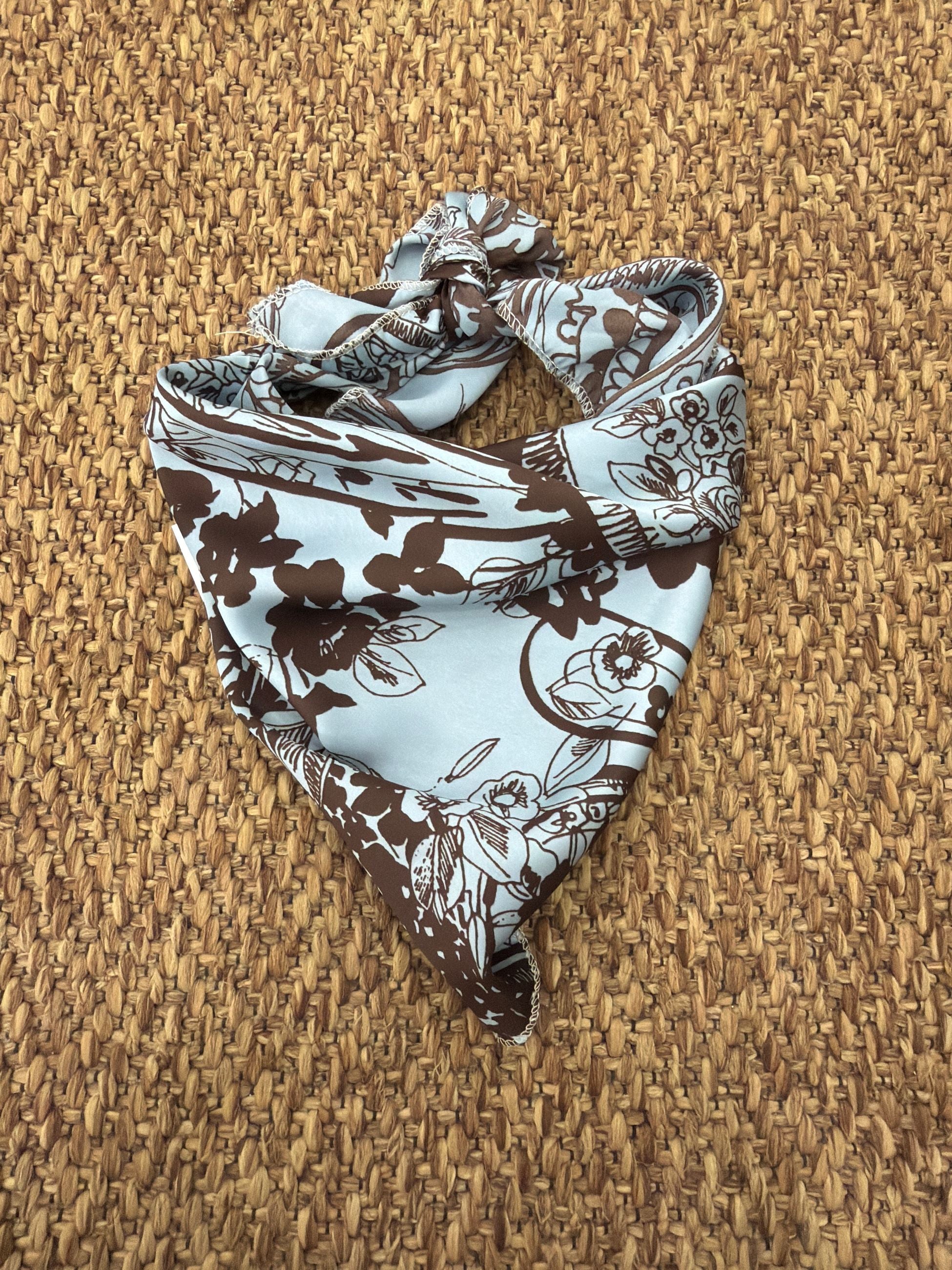 Foulard bimbi fiori Enfant Made in Italy