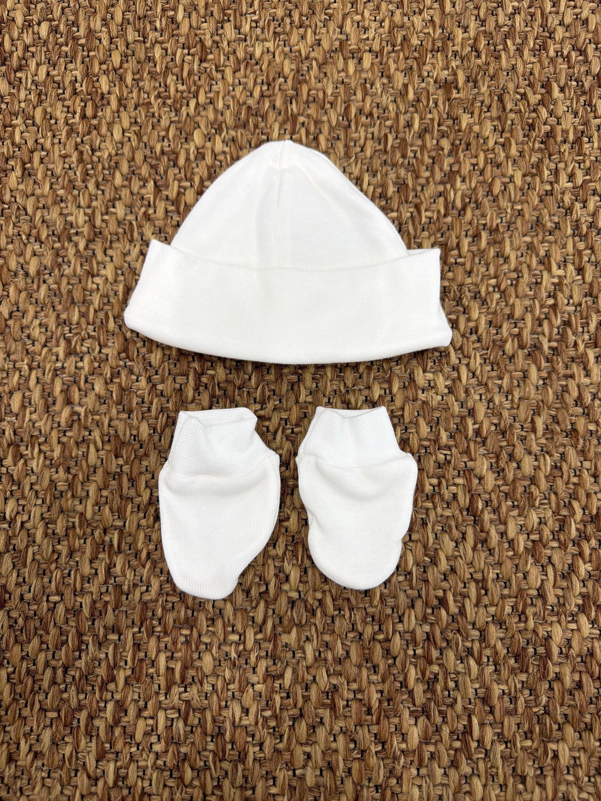 Cappello neonati con muffola Calamaro