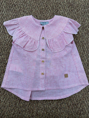 Blusa bimba collo grande volant Jose Varon