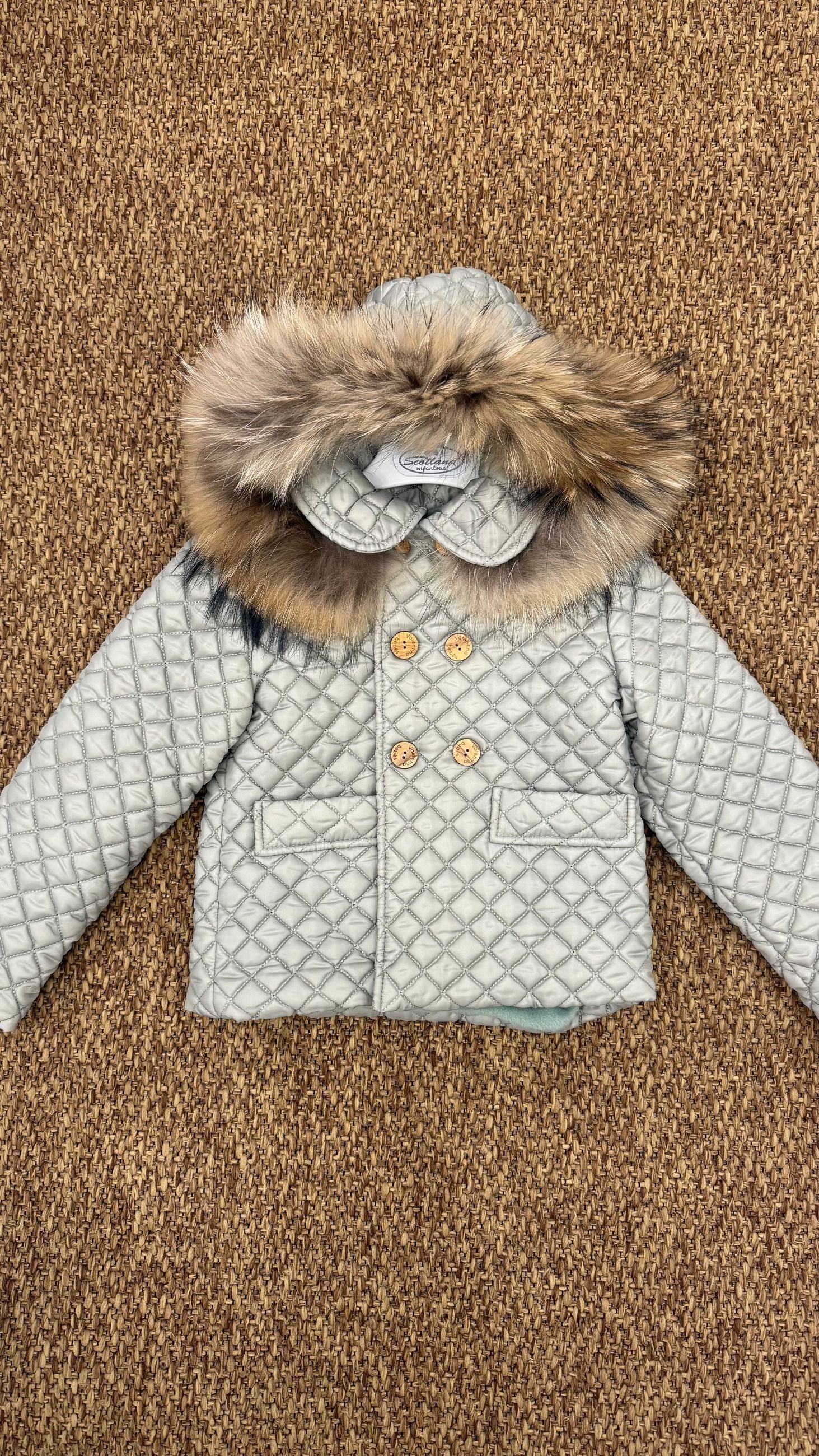Cappotto bimba trapuntato Valentina Bebes