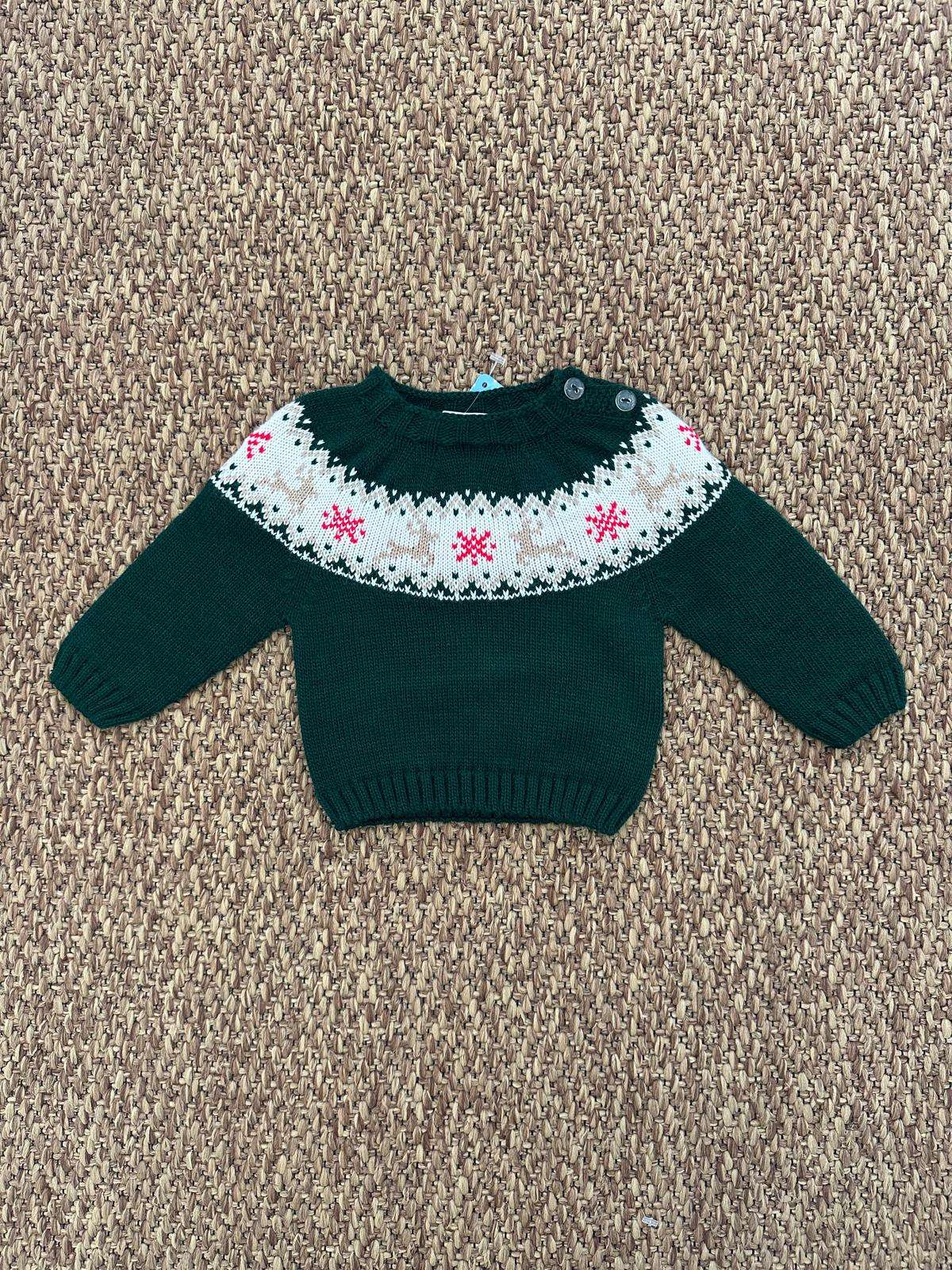 Maglioncino bambino con renne Sardon