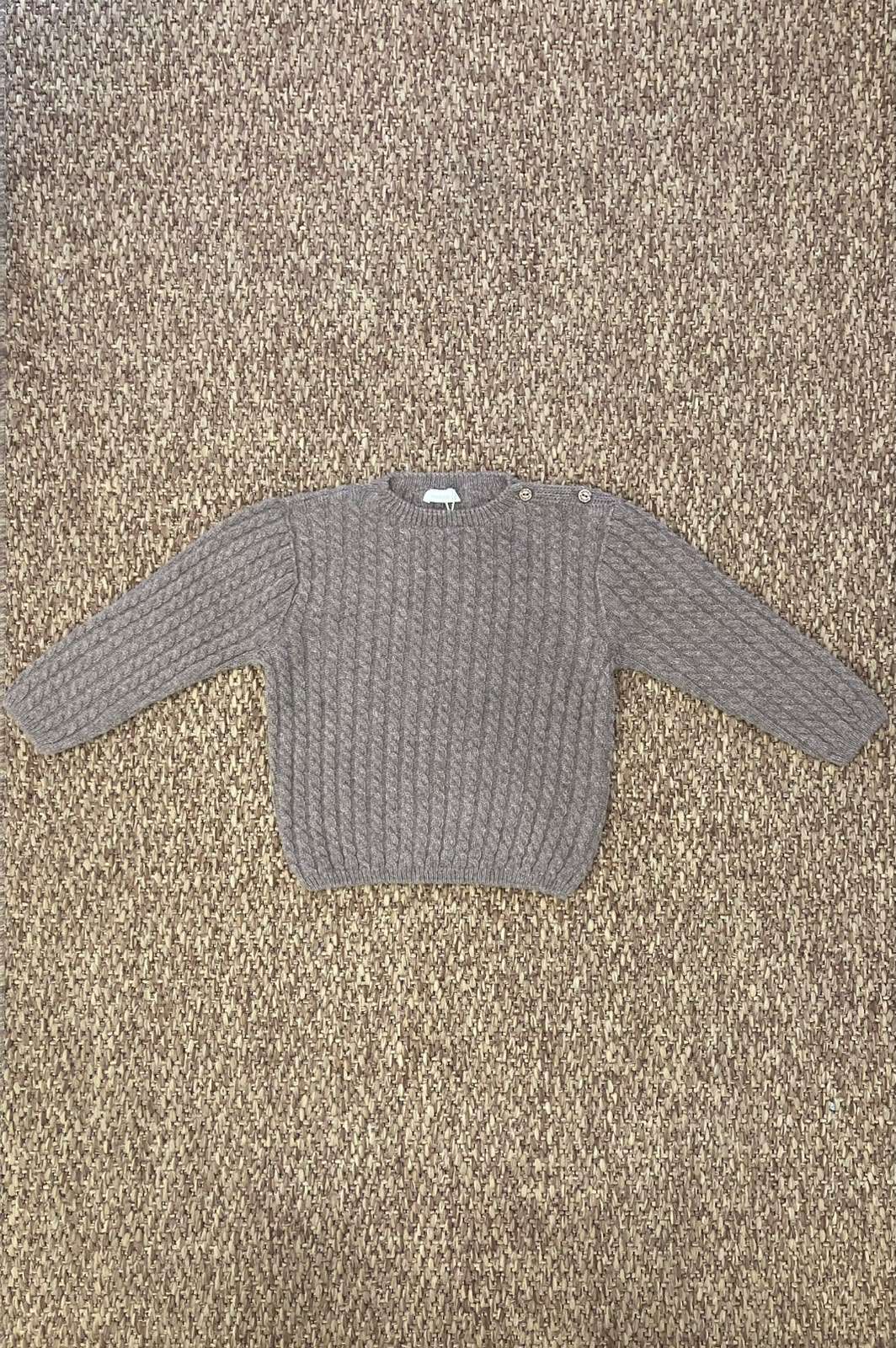 Pullover bambino trecce Wedoble