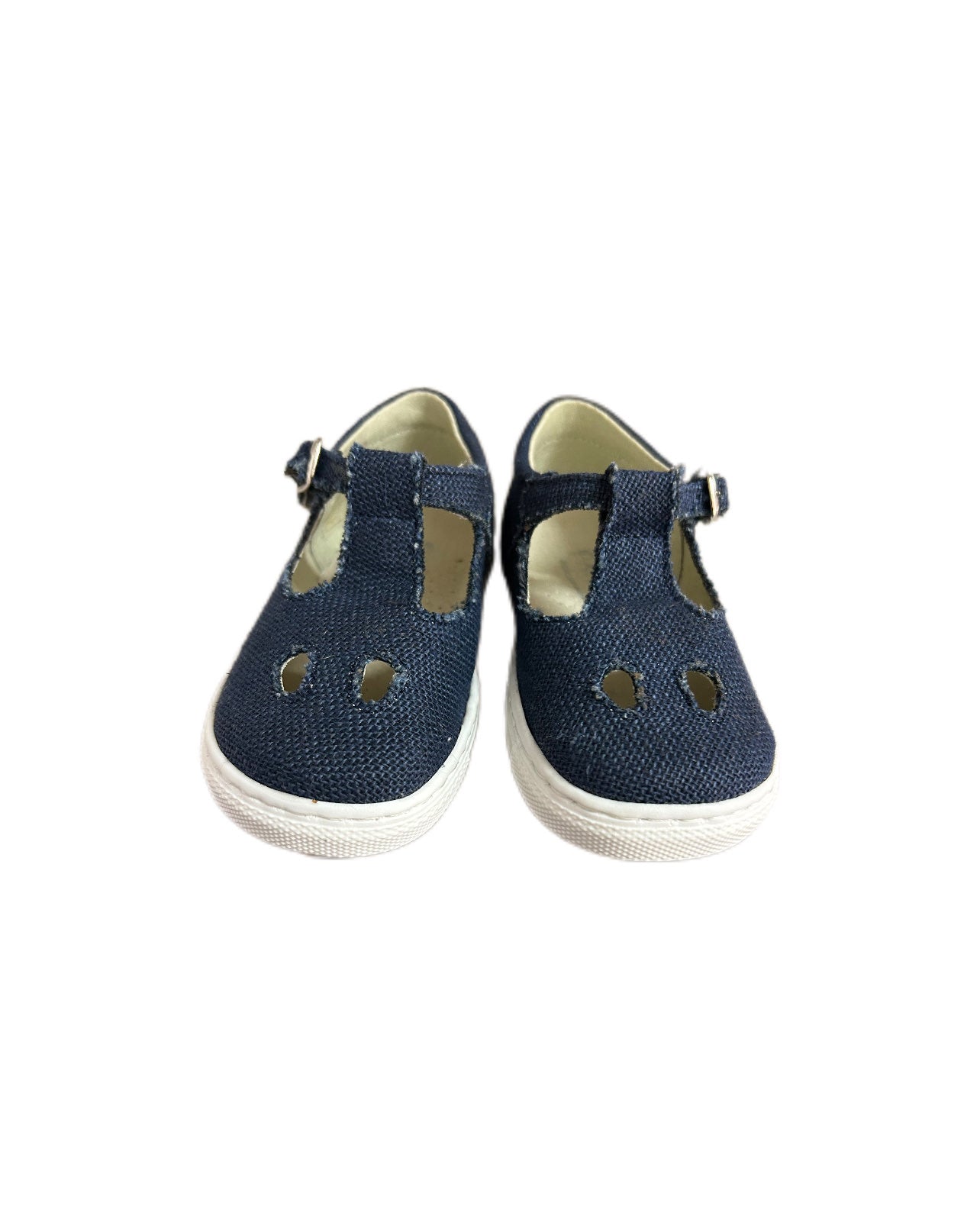 Scarpetta bimbo da culla in denim Panyno