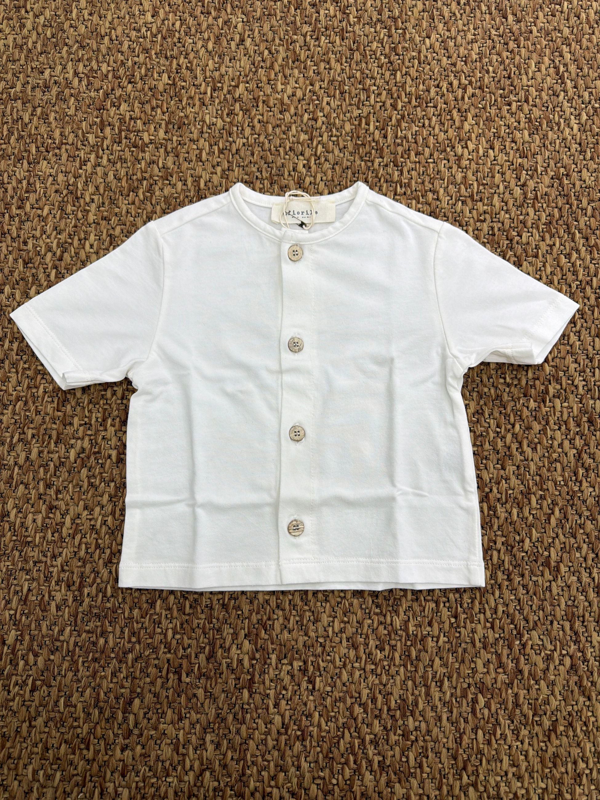 T-shirt bambino mezza manica Fiorile