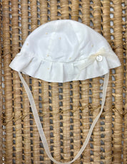Cappellino bimba con fiocchetto Barcellino