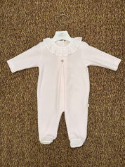 Tutina neonata con colletto volant Baby Gi